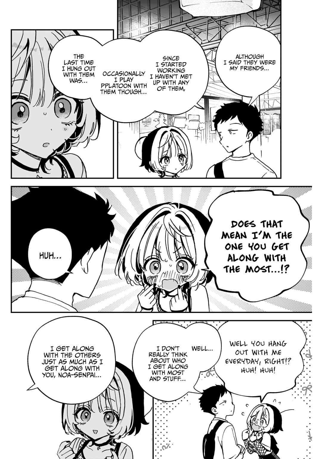 Page 11 Chapter 50 Noa-senpai wa Tomodachi.