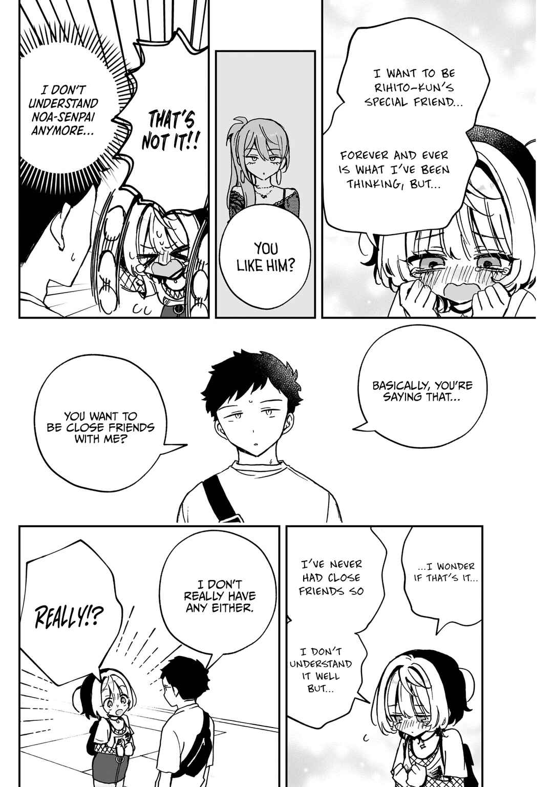 Page 13 Chapter 50 Noa-senpai wa Tomodachi.