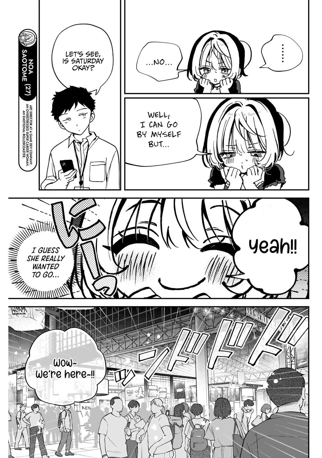 Page 4 Chapter 50 Noa-senpai wa Tomodachi.