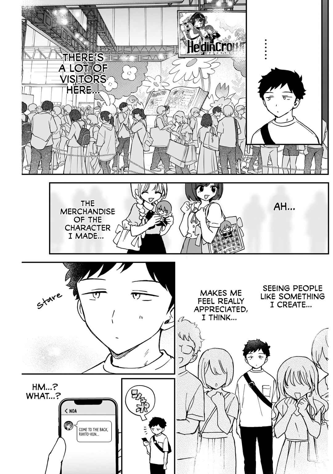 Page 8 Chapter 51 Noa-senpai wa Tomodachi.