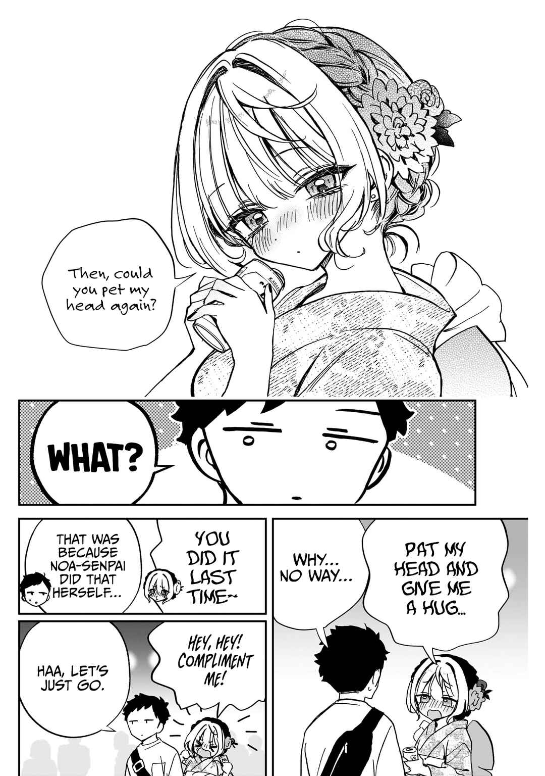 Page 15 Chapter 45 Noa-senpai wa Tomodachi.