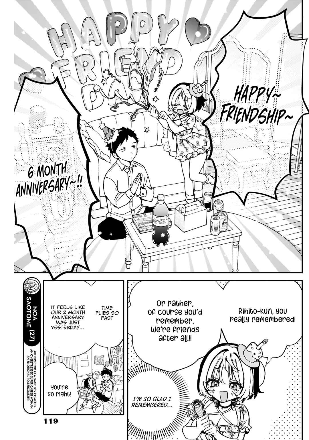 Page 4 Chapter 61 Noa-senpai wa Tomodachi.