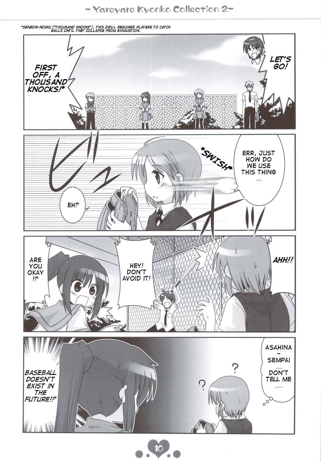 Page 10 Chapter 4 Suzumiya Haruhi no Yuuutsu - Yareyare Kyonko (Doujinshi)