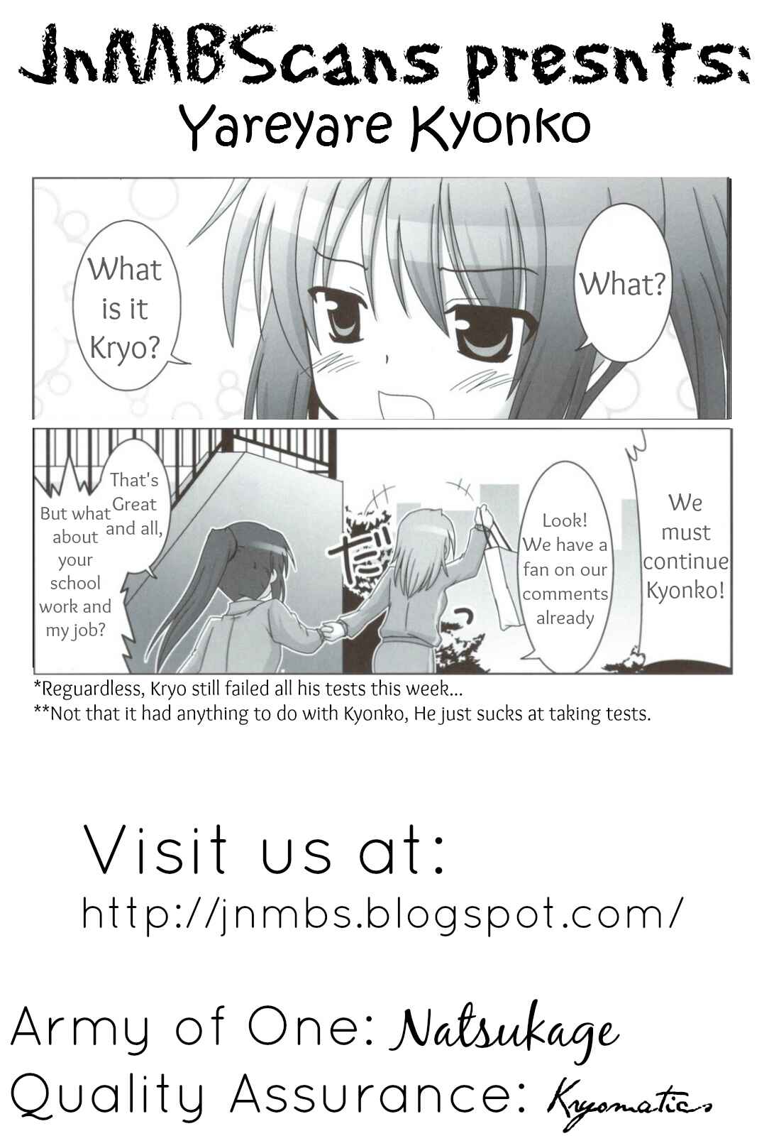 Page 26 Chapter 4 Suzumiya Haruhi no Yuuutsu - Yareyare Kyonko (Doujinshi)