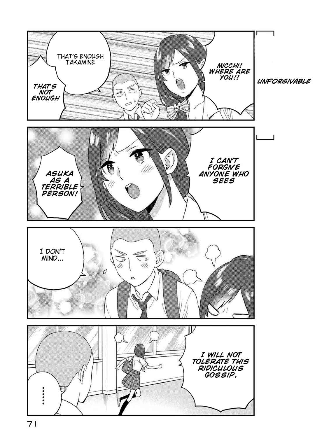 Page 8 Chapter 6 Takamine-san wa, Asuka-kun to Asobitai.