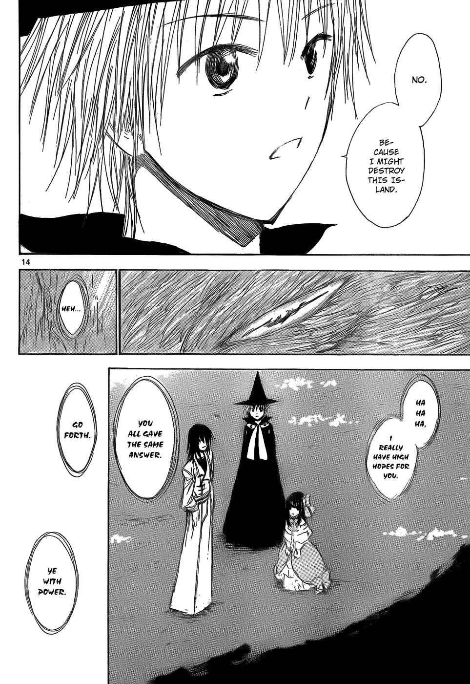 Page 16 Chapter 26 Jio to Ougon to Kinjirareta Mahou