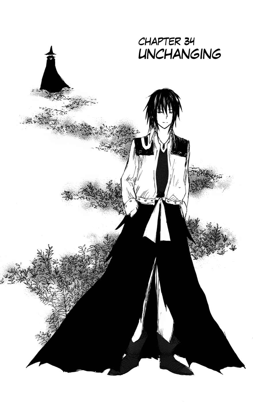 Page 1 Chapter 34 Jio to Ougon to Kinjirareta Mahou