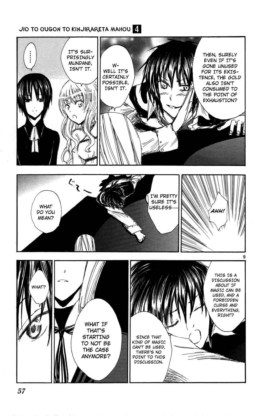 Page 9 Chapter 29 Jio to Ougon to Kinjirareta Mahou
