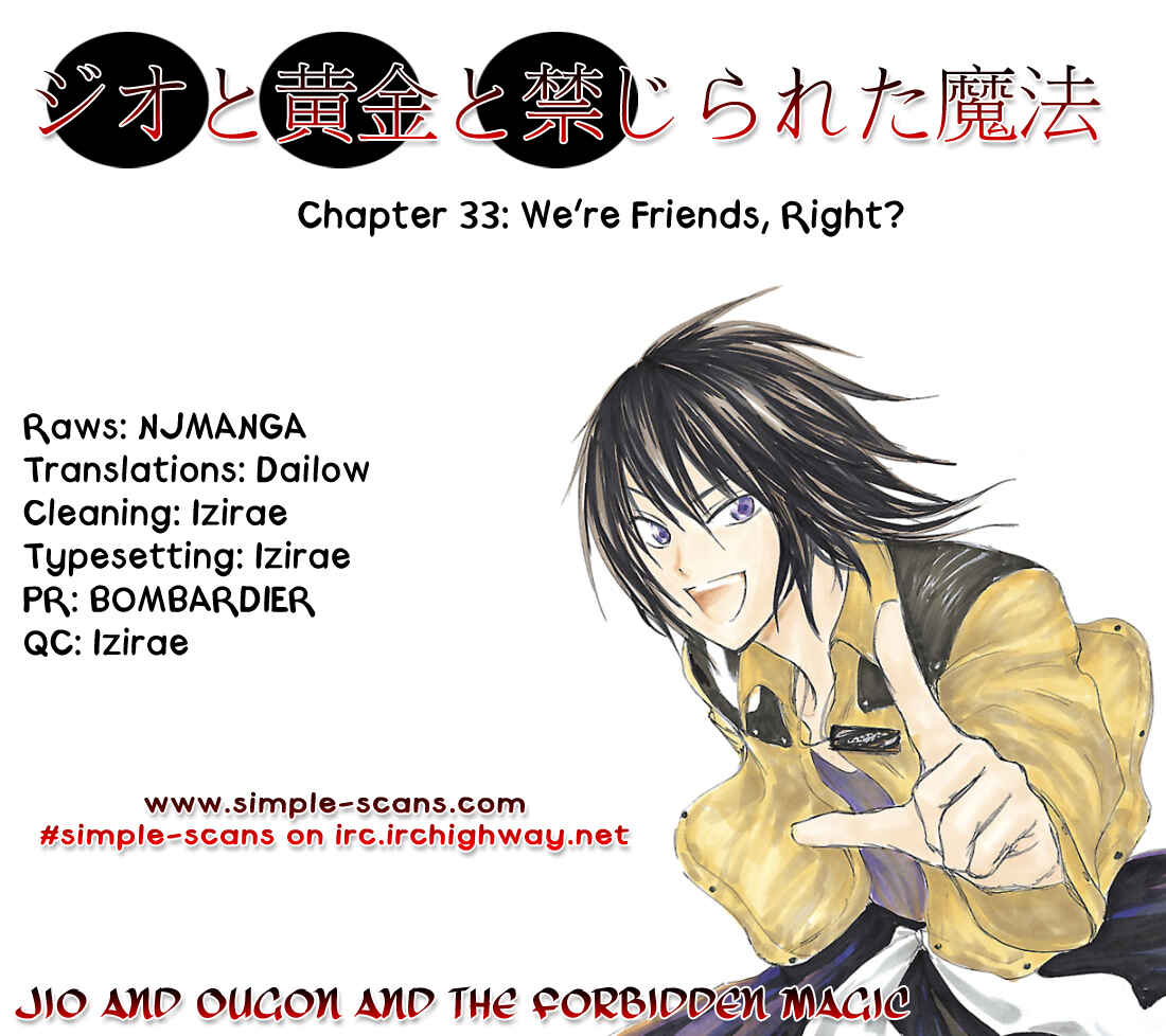 Page 29 Chapter 33 Jio to Ougon to Kinjirareta Mahou