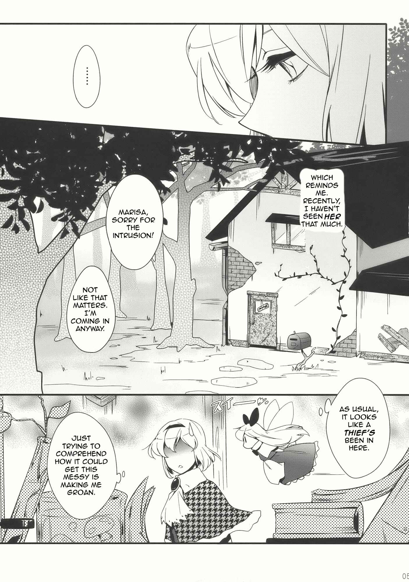 Page 5 Chapter Unknown_12b6 Touhou -  Mahoutsukai no, Yuutsu (Doujinshi)