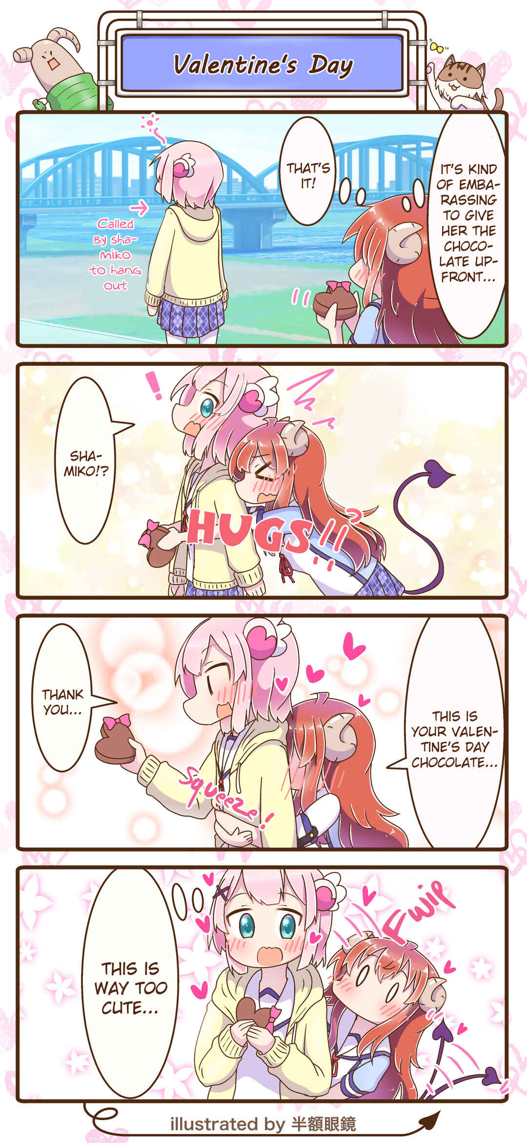 Page 1 Chapter 19 Machikado Mazoku - Machikado Mazoku Matome (Doujinshi)