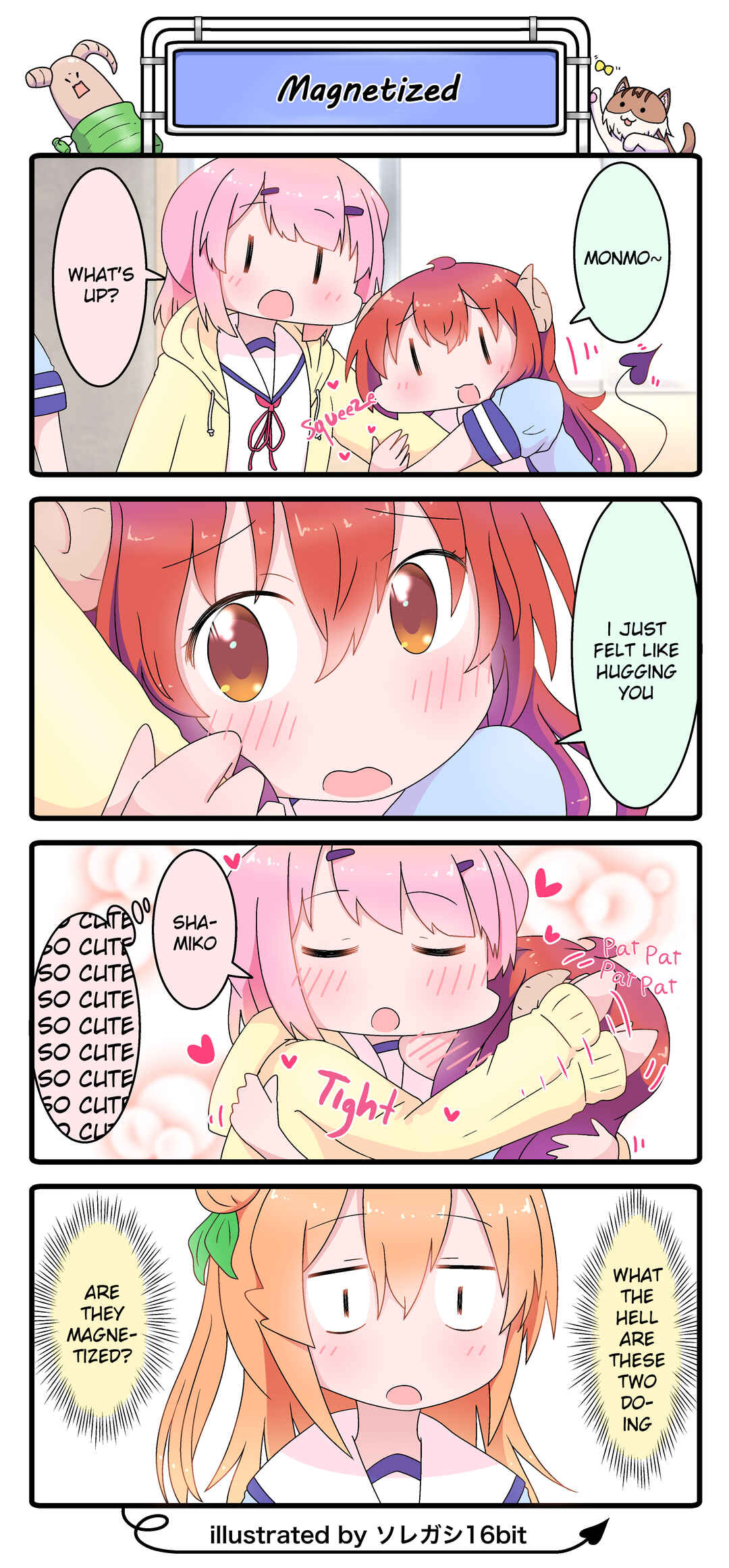 Page 1 Chapter 50 Machikado Mazoku - Machikado Mazoku Matome (Doujinshi)