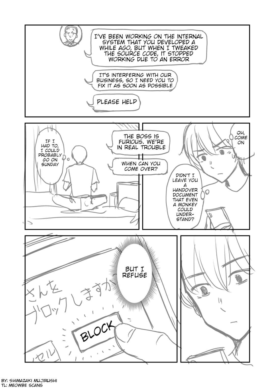 Page 14 Chapter 2 The Charismatic Cat Café Manager (who dresses as a guy) and the Frequent Customer (who dresses as a) Lady