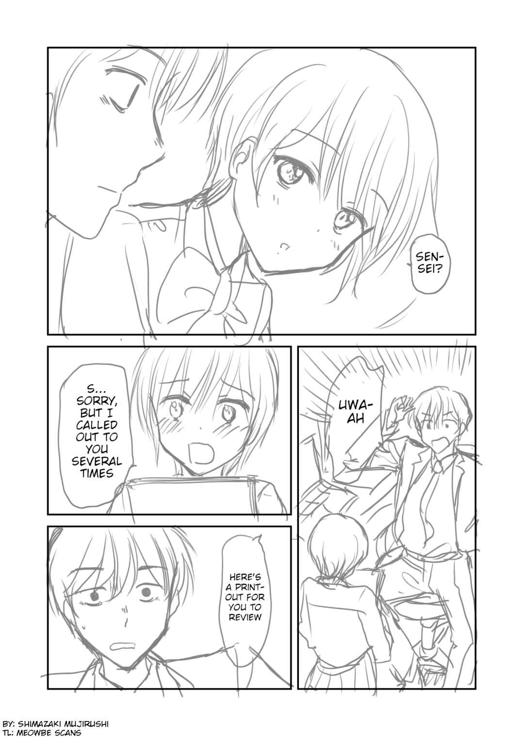 Page 2 Chapter 2 The Charismatic Cat Café Manager (who dresses as a guy) and the Frequent Customer (who dresses as a) Lady