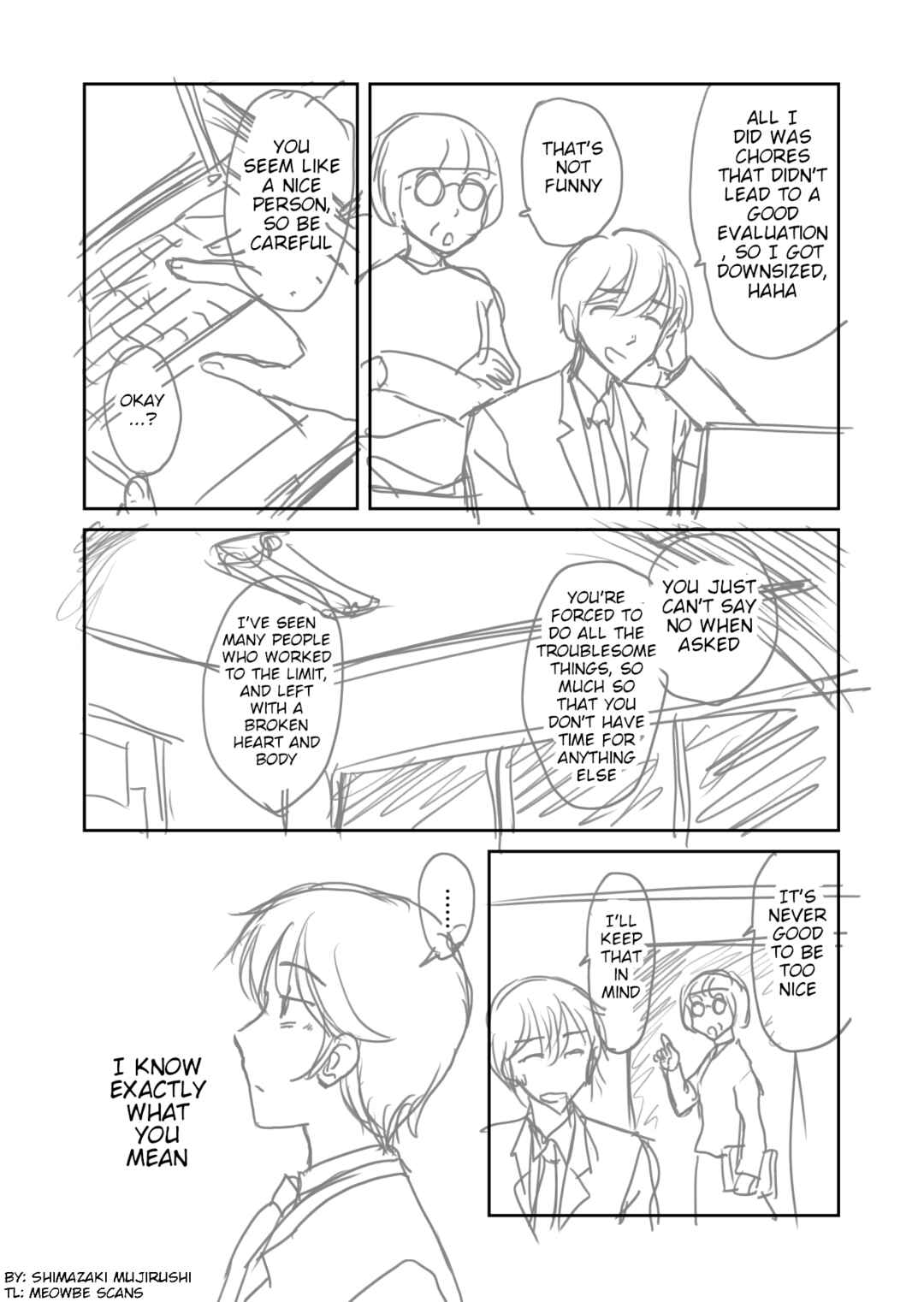 Page 6 Chapter 2 The Charismatic Cat Café Manager (who dresses as a guy) and the Frequent Customer (who dresses as a) Lady
