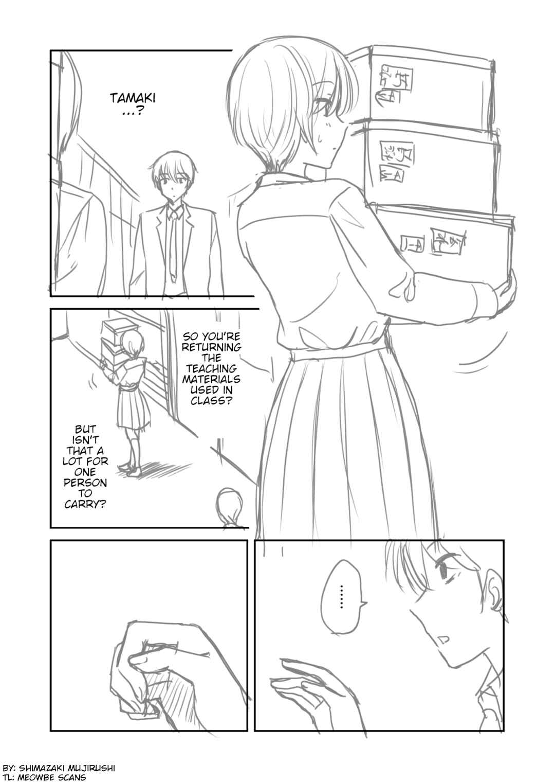 Page 8 Chapter 2 The Charismatic Cat Café Manager (who dresses as a guy) and the Frequent Customer (who dresses as a) Lady