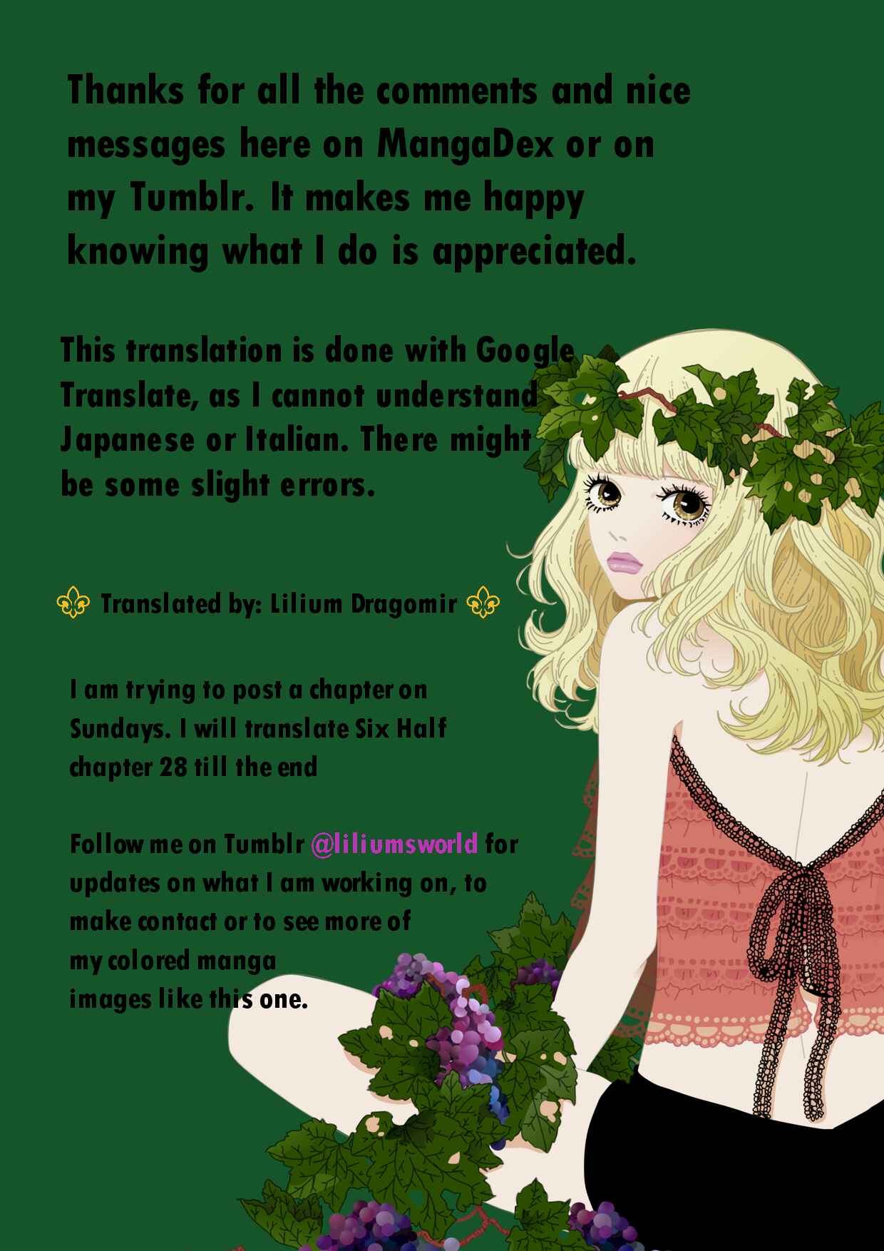 Page 31 Chapter 30 Six Half