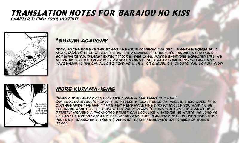 Page 37 Chapter 5 Barajou no Kiss