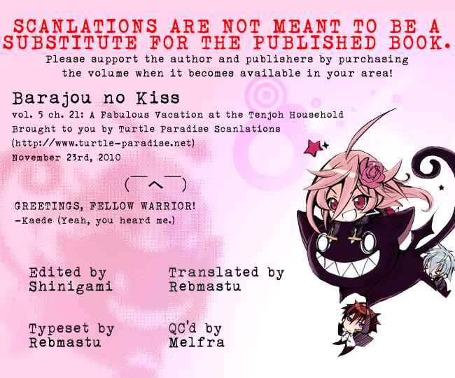 Page 40 Chapter 21 Barajou no Kiss
