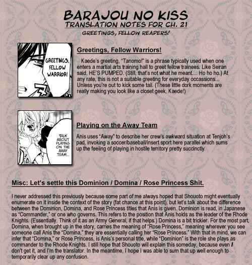 Page 41 Chapter 21 Barajou no Kiss