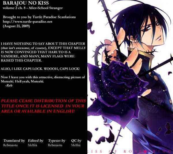 Page 33 Chapter 8 Barajou no Kiss