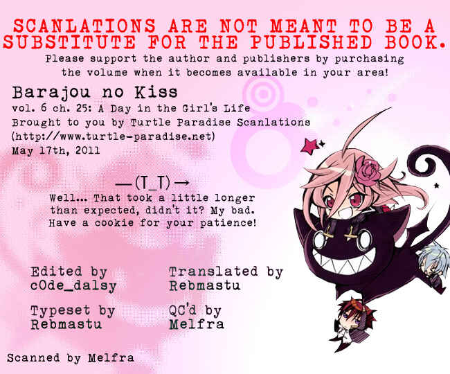 Page 34 Chapter 25 Barajou no Kiss