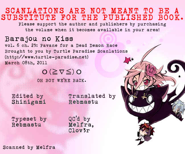 Page 40 Chapter 23 Barajou no Kiss