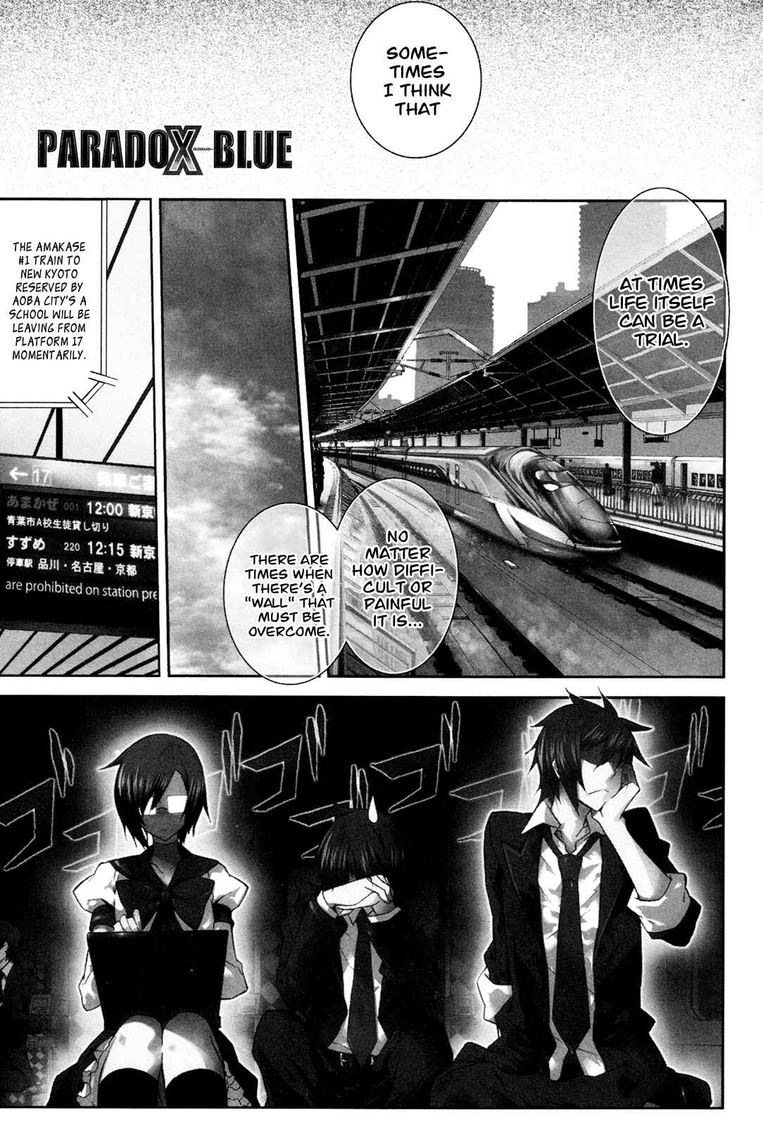 Page 1 Chapter 7 Paradox Blue