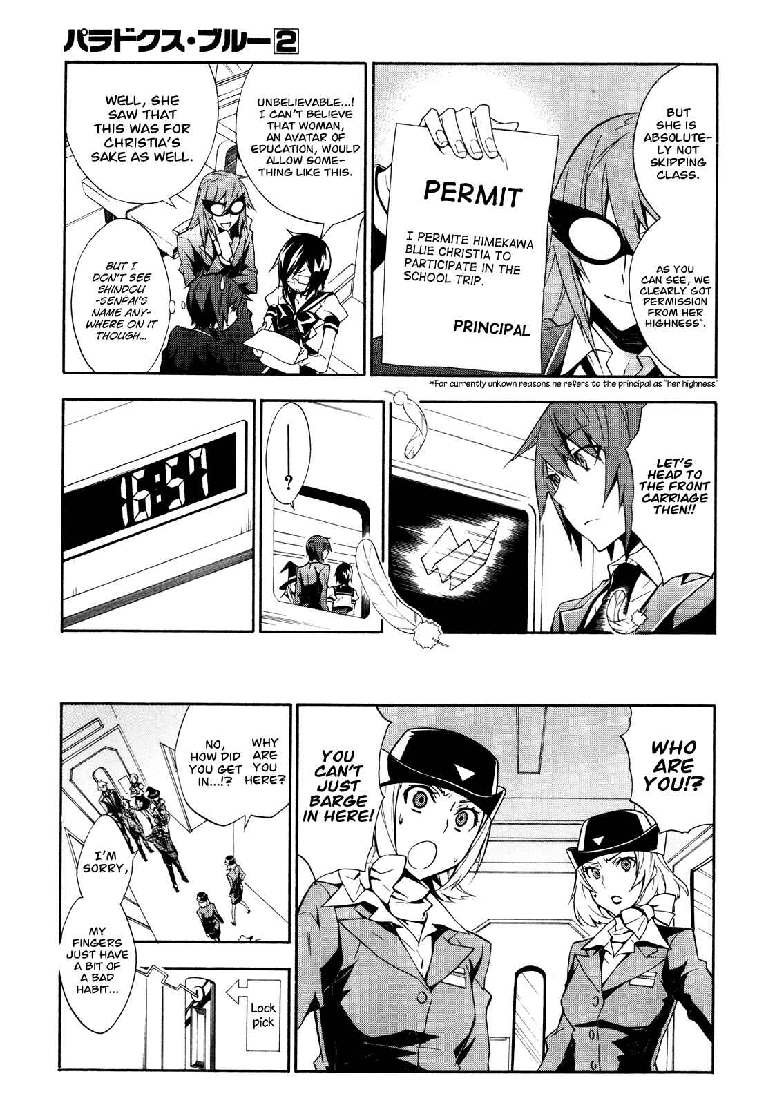 Page 11 Chapter 7 Paradox Blue