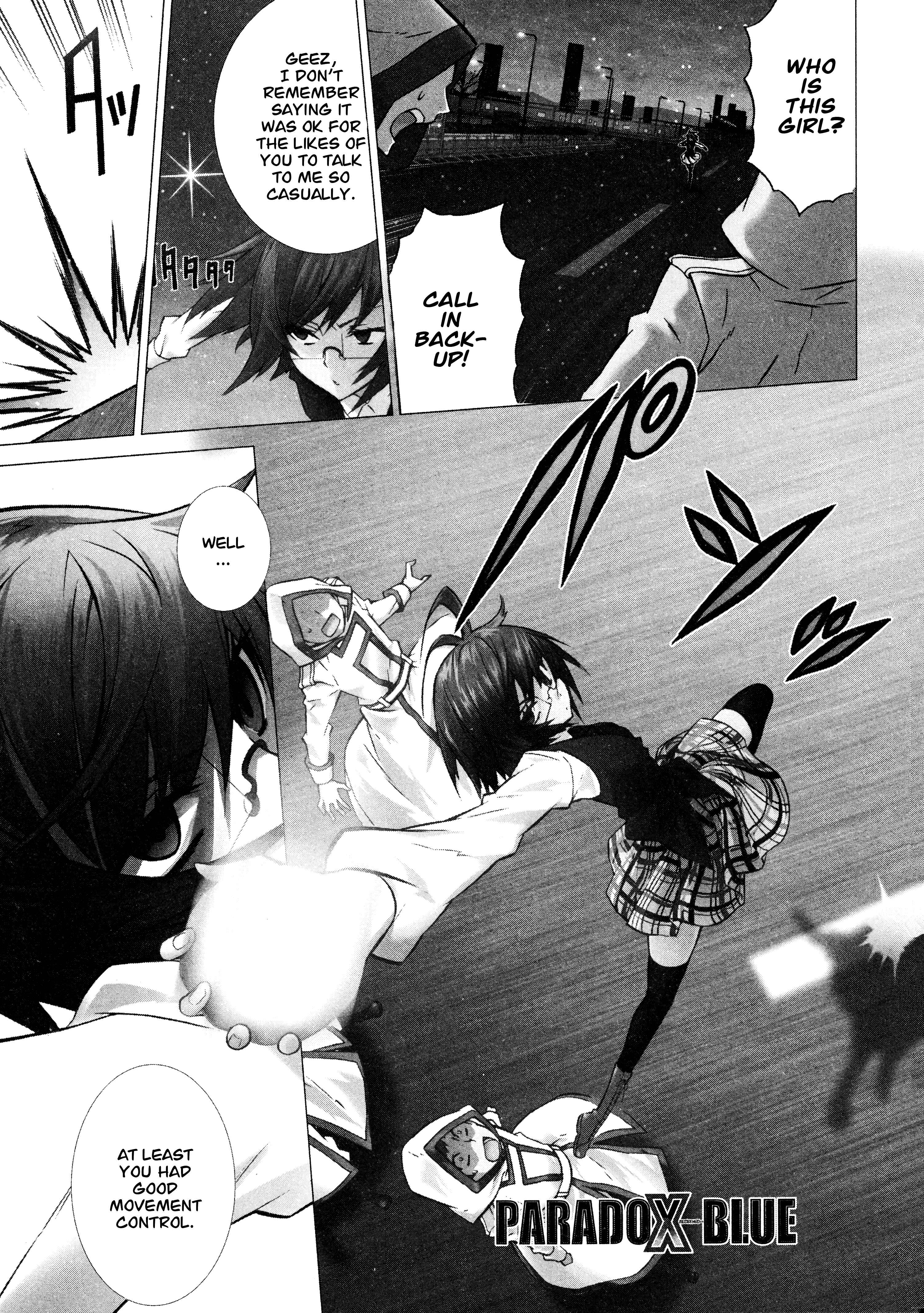 Page 1 Chapter 13 Paradox Blue