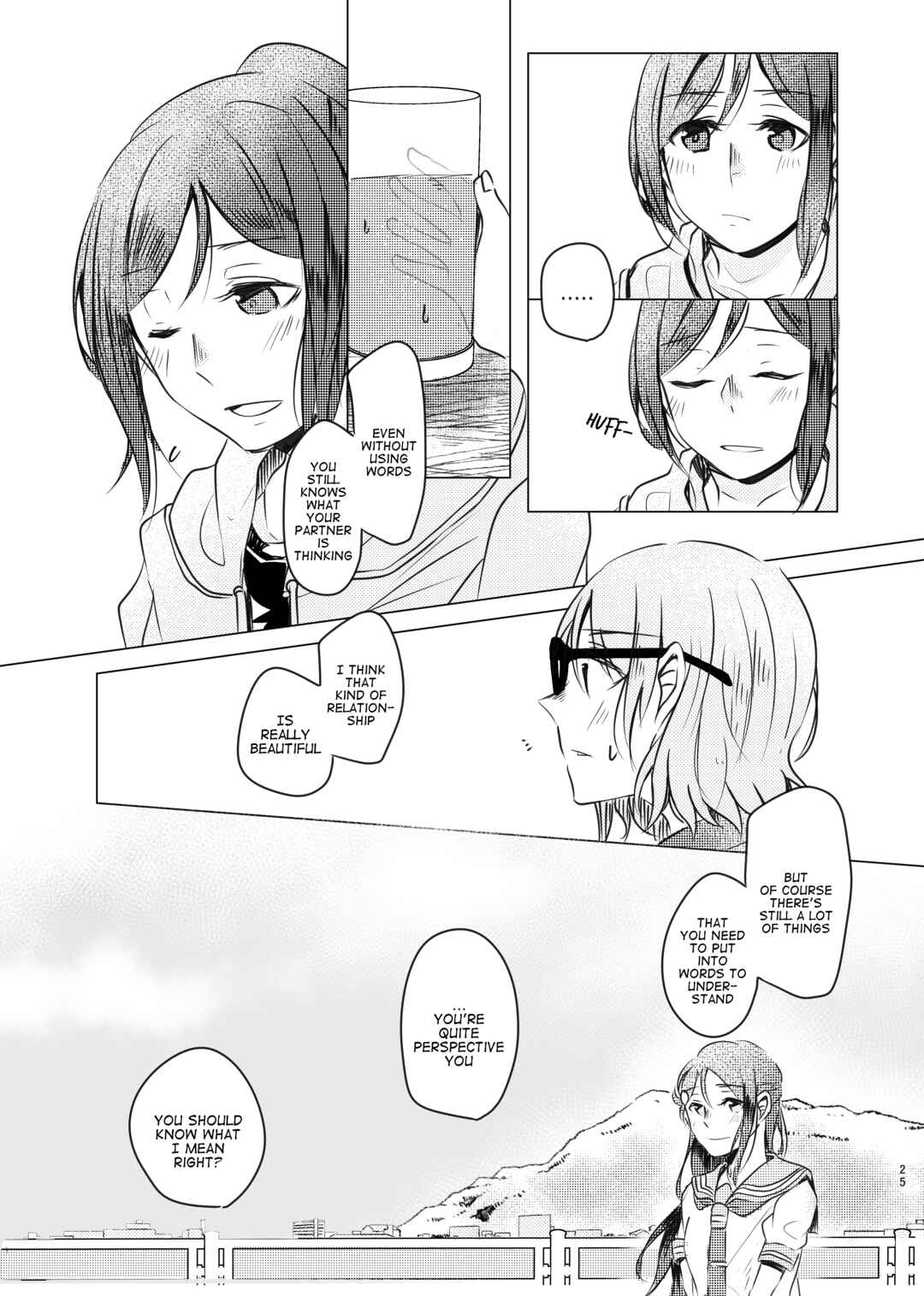 Page 26 Chapter Unknown_6d9e Love Live! Sunshine!! - Koi mo Tsumoreba Ai ni Naru (Doujinshi)