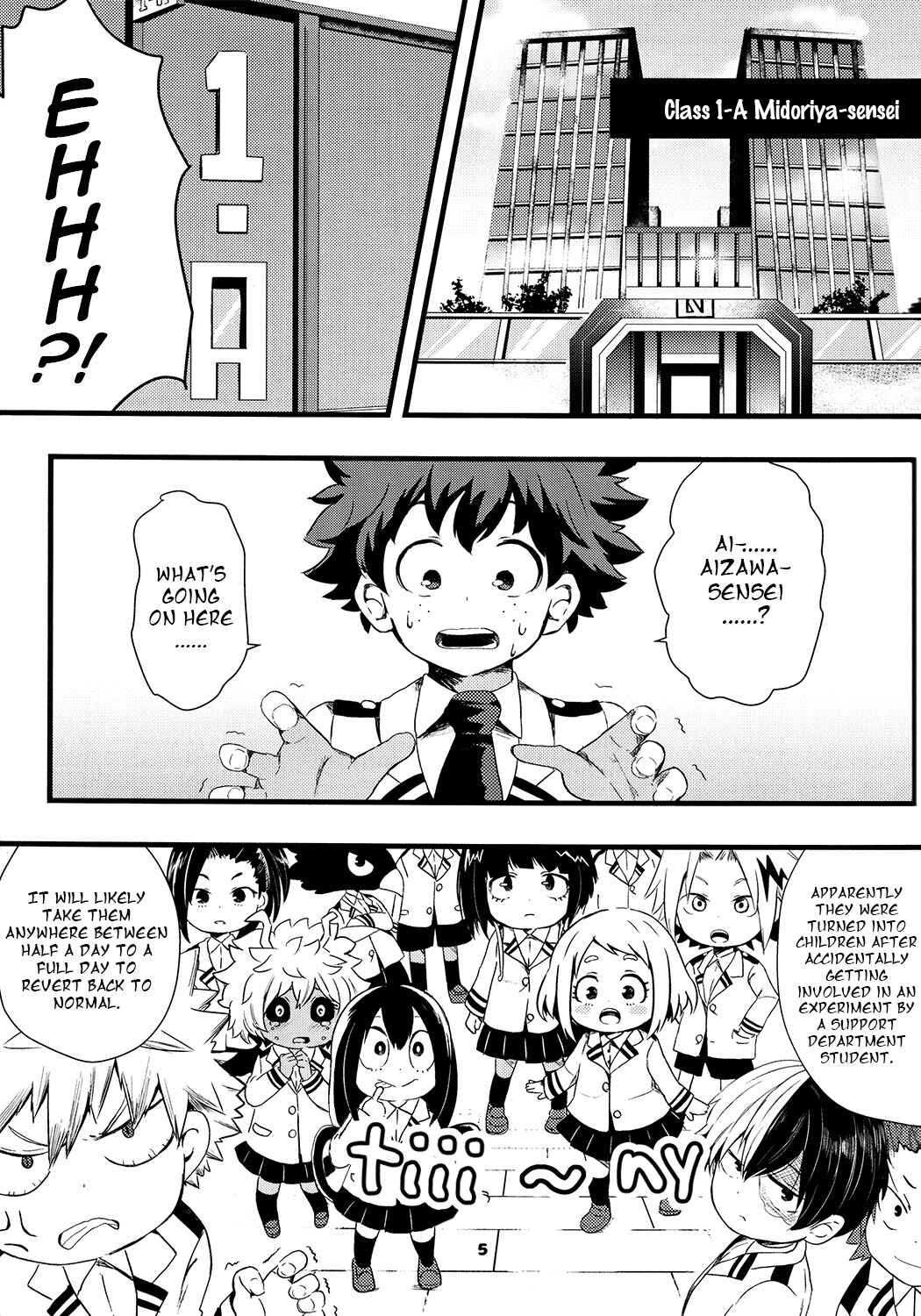 Page 4 Chapter Unknown_464a Boku no Hero Academia - Boku no Takahide Youchien (Doujinshi)