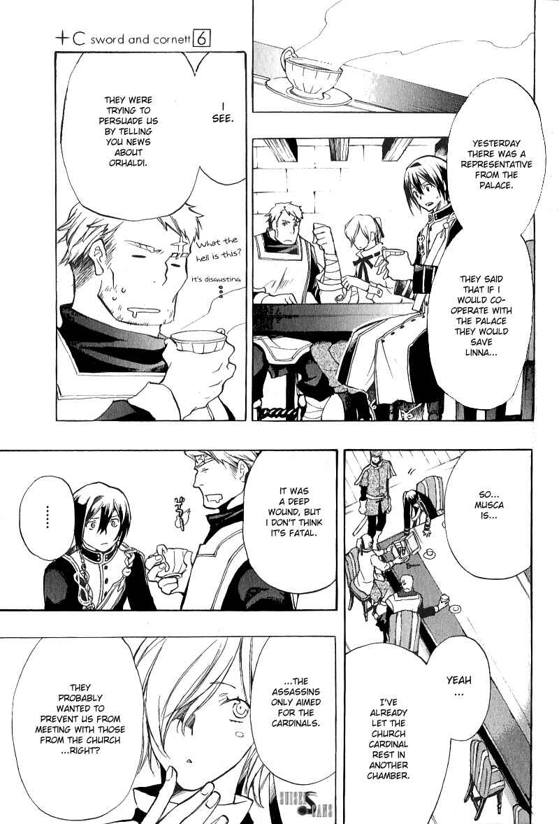 Page 28 Chapter 33 +C: Sword and Cornett