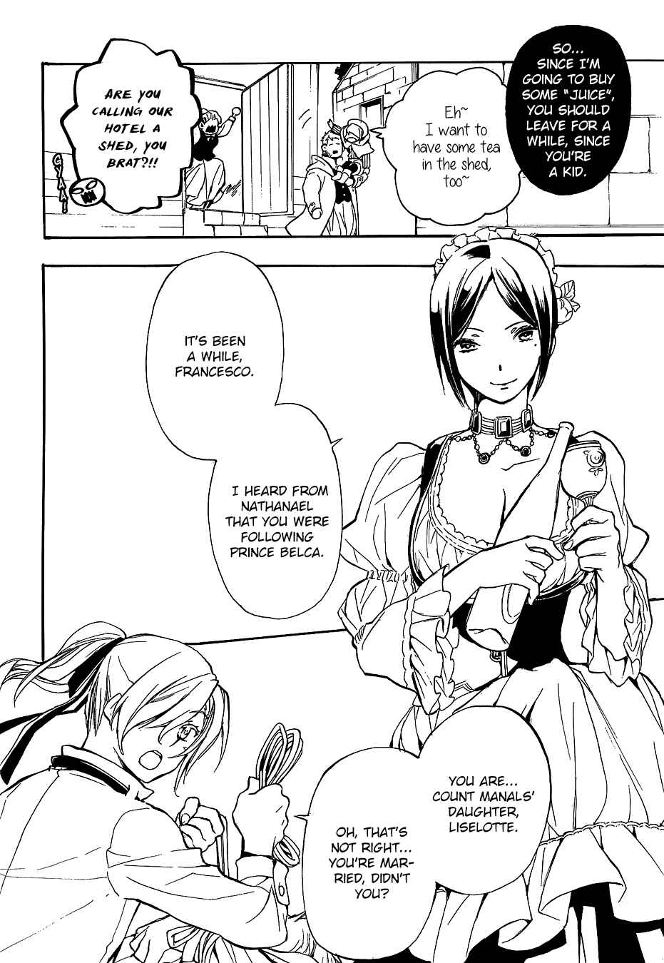 Page 12 Chapter 50 +C: Sword and Cornett