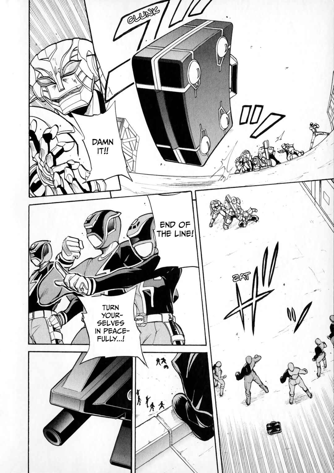 Page 10 Chapter 2 Tokusou Sentai Dekaranger the Movie: Full Blast Action