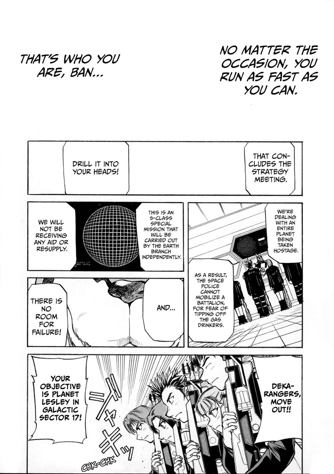 Page 57 Chapter 2 Tokusou Sentai Dekaranger the Movie: Full Blast Action