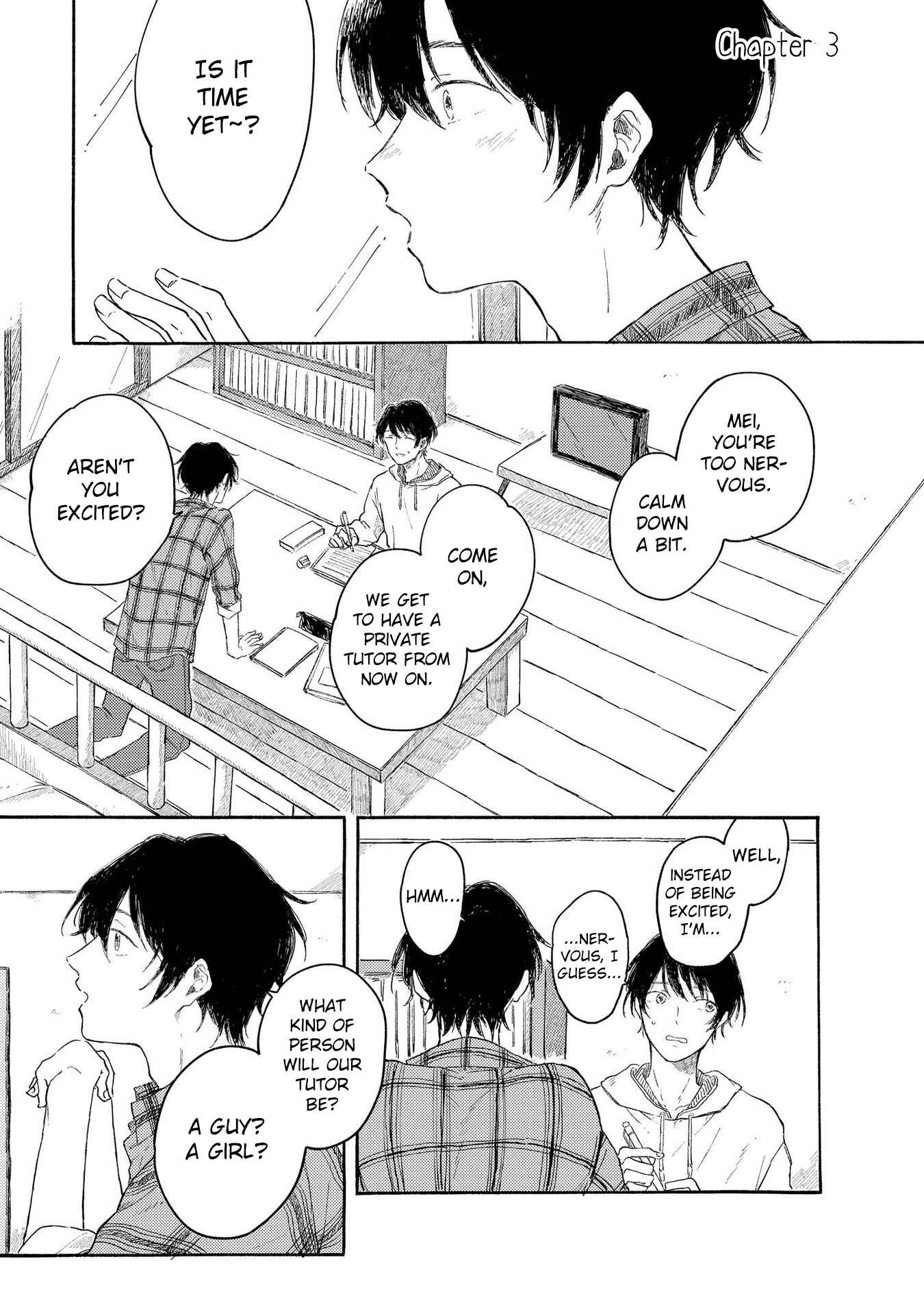 Page 2 Chapter 3 Dakedo, Ashita no Hanashi o Shiyou
