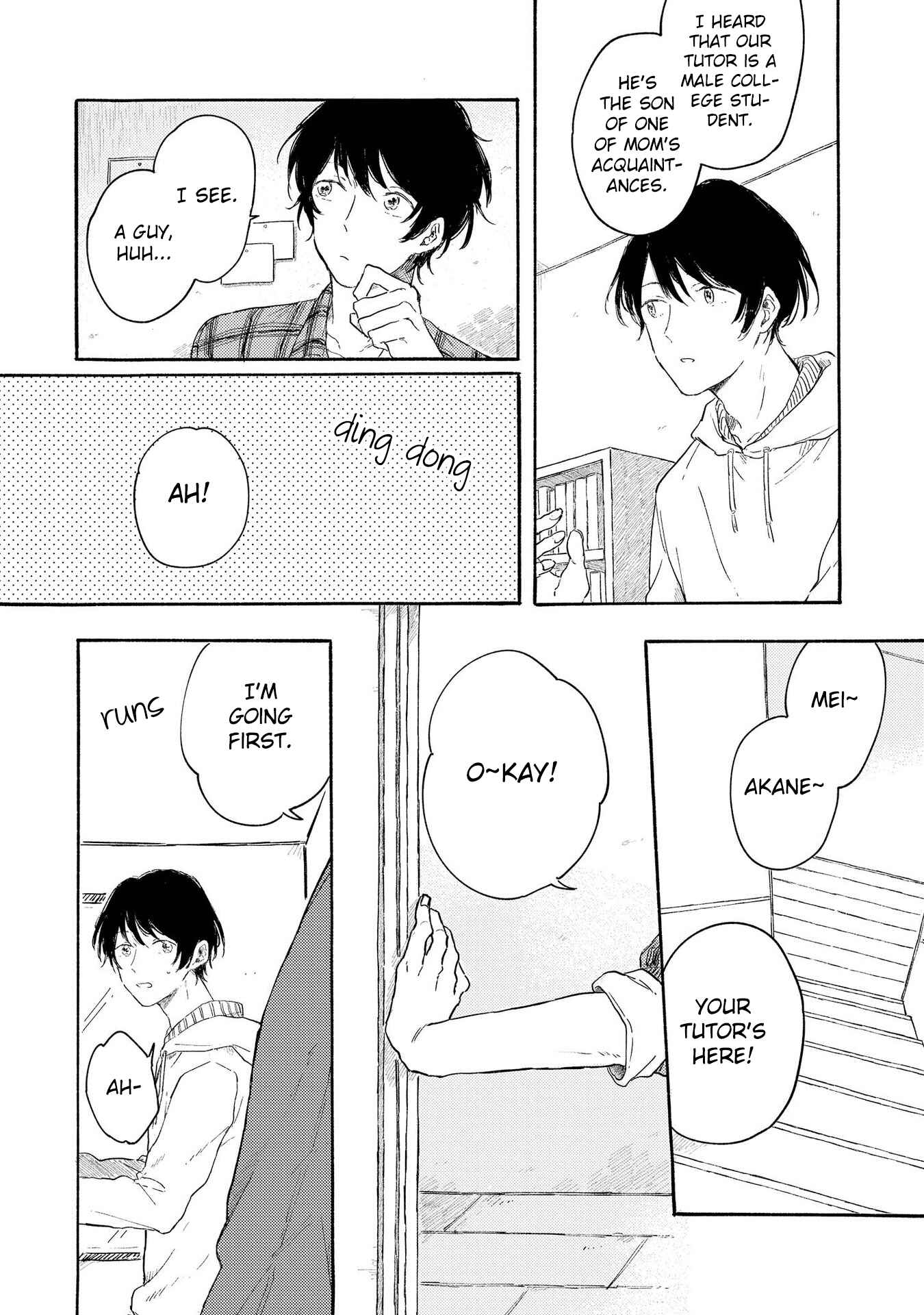 Page 3 Chapter 3 Dakedo, Ashita no Hanashi o Shiyou
