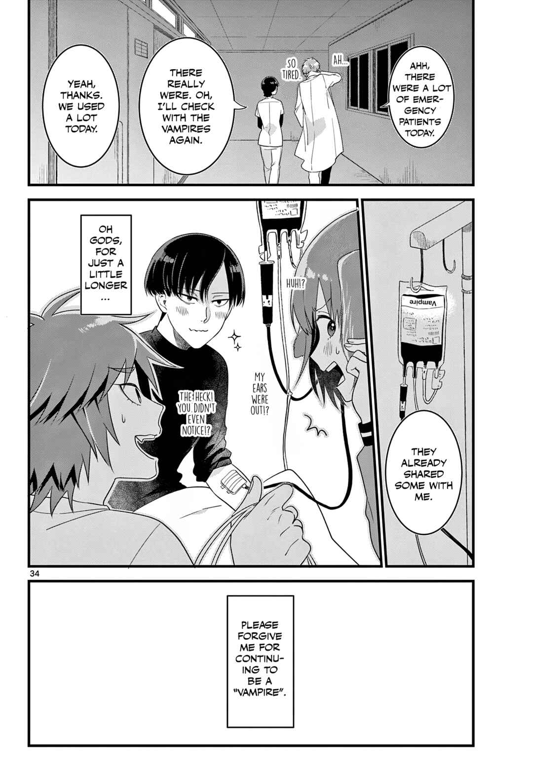 Page 34 Chapter 1 Oukami shounen wa yoru ni naku
