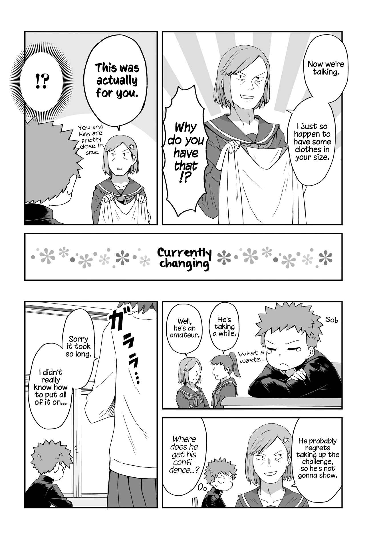 Page 5 Chapter 5 Im the Only One Not Crossdressing!?