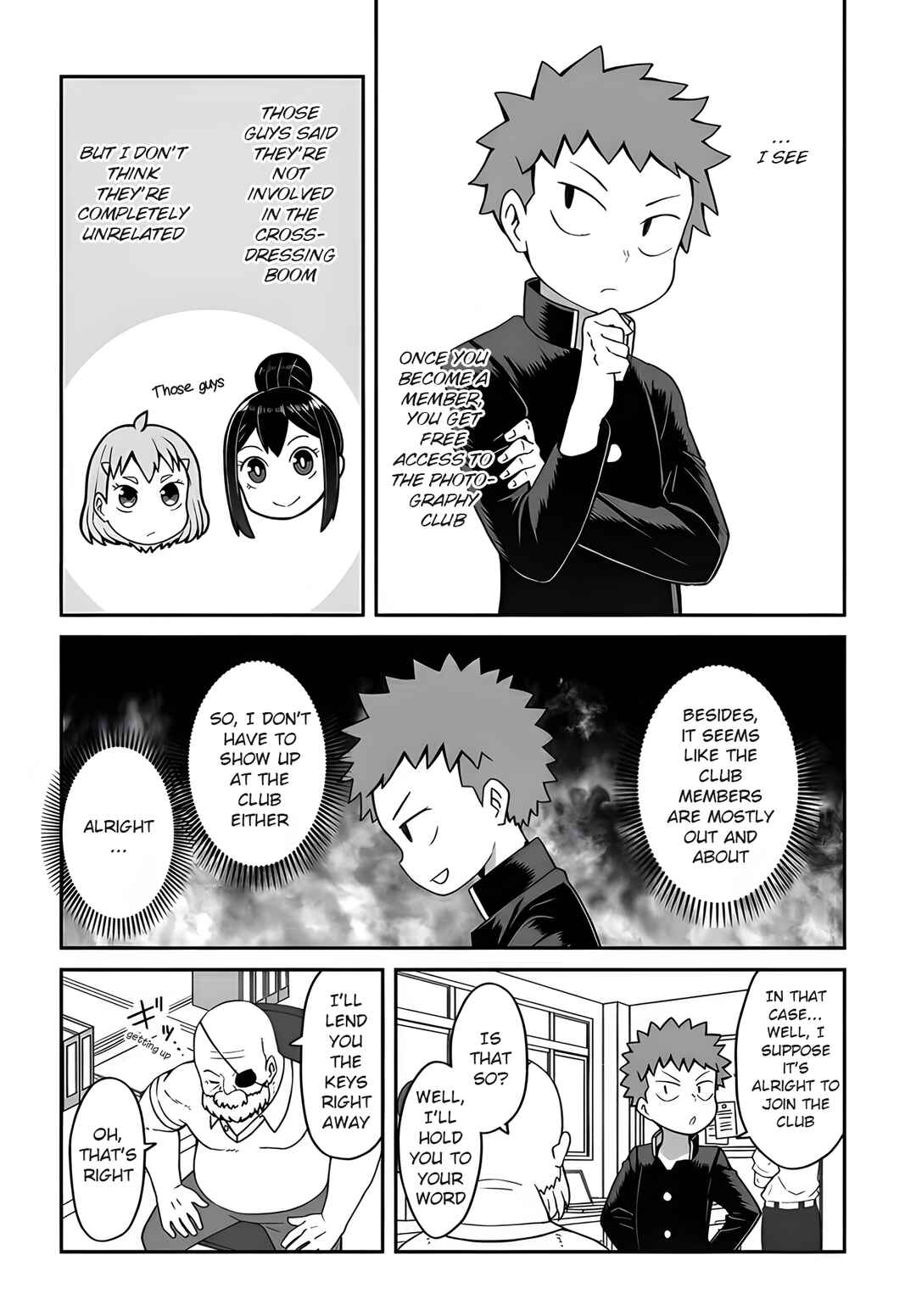 Page 3 Chapter 8 Im the Only One Not Crossdressing!?
