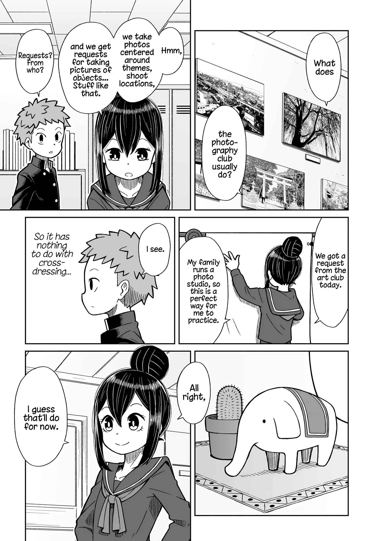 Page 4 Chapter 2 Im the Only One Not Crossdressing!?