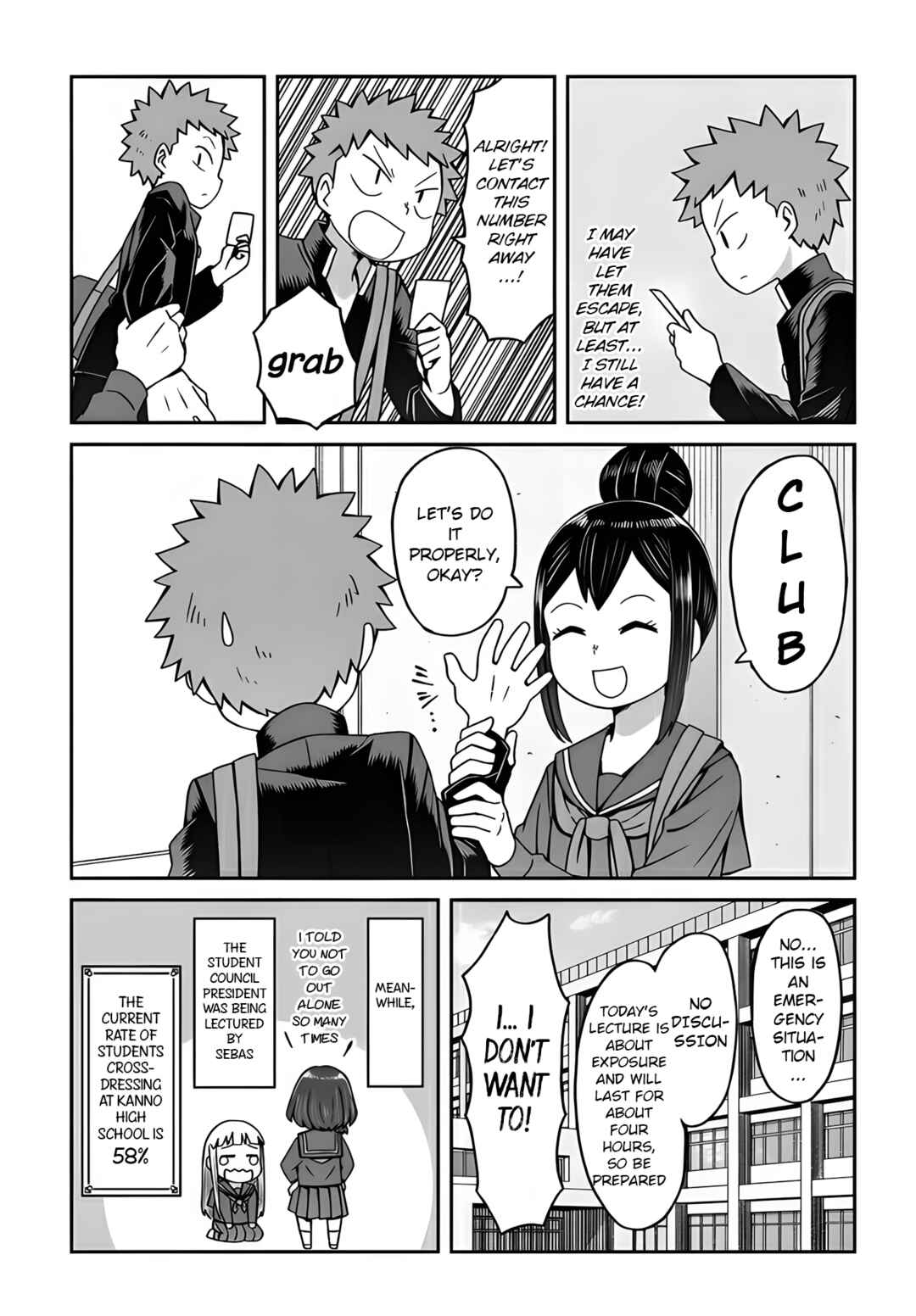 Page 16 Chapter 9 Im the Only One Not Crossdressing!?