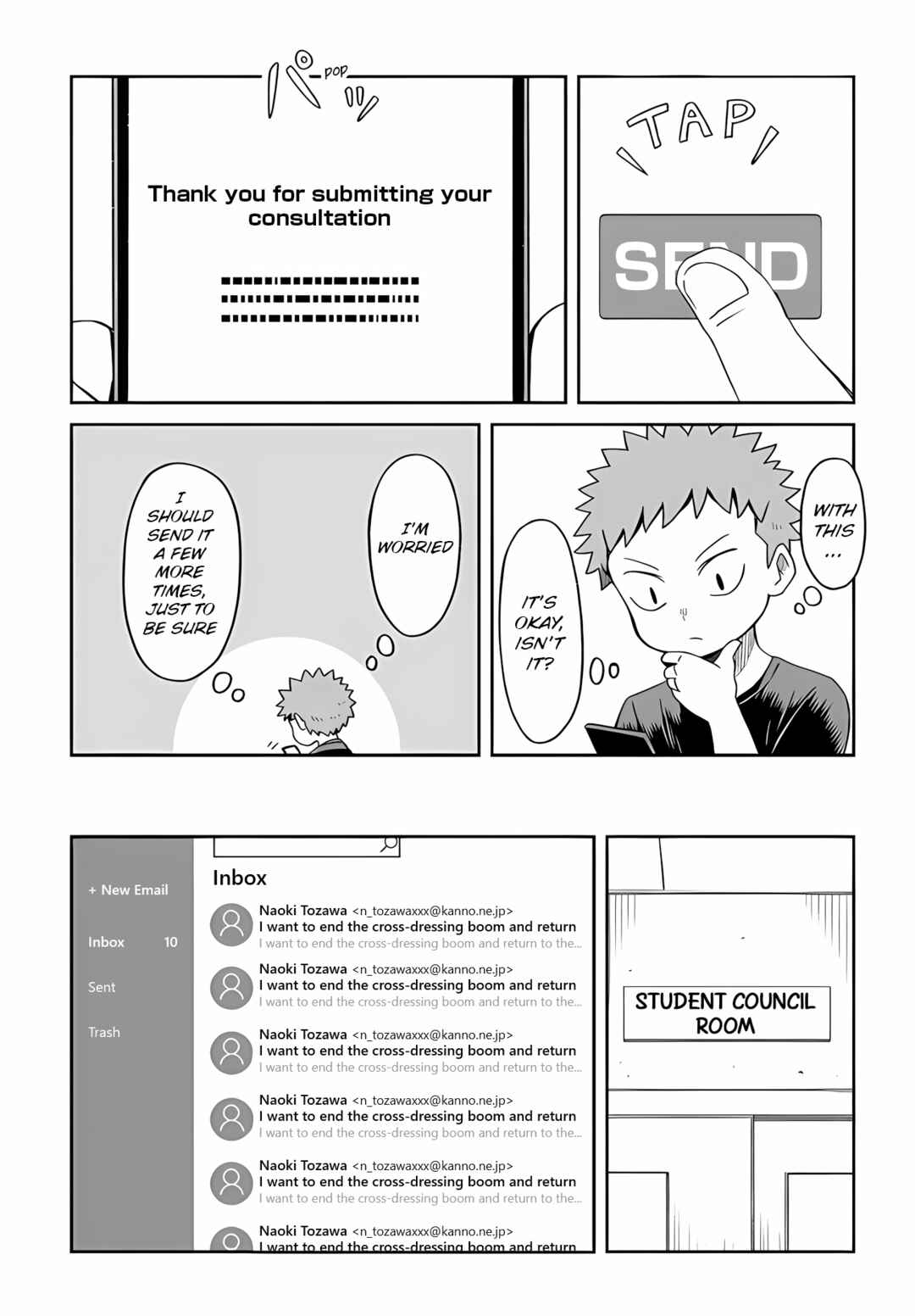 Page 2 Chapter 10 Im the Only One Not Crossdressing!?