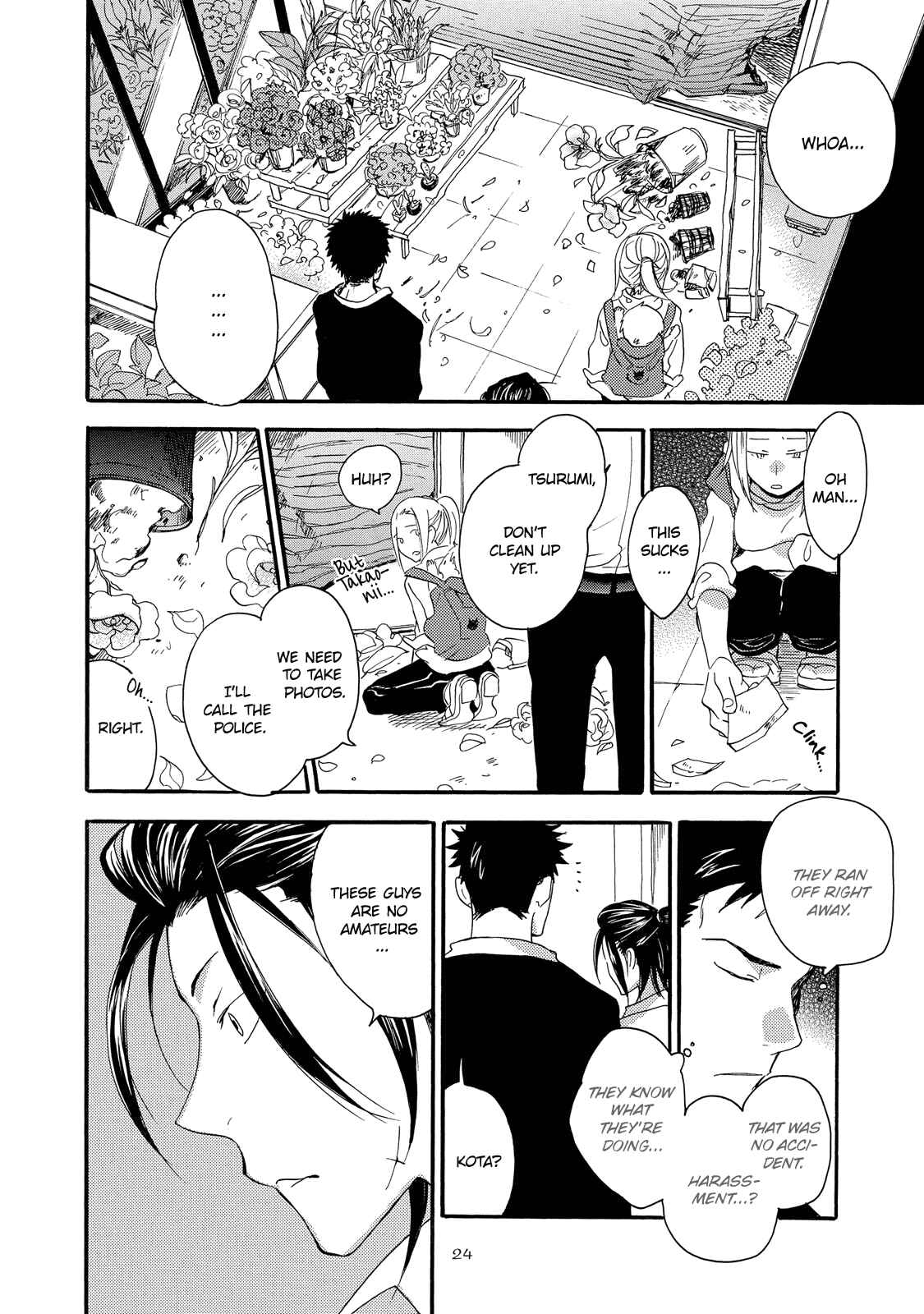 Page 13 Chapter 1 Warudakumi ni mo Hana wa Furu