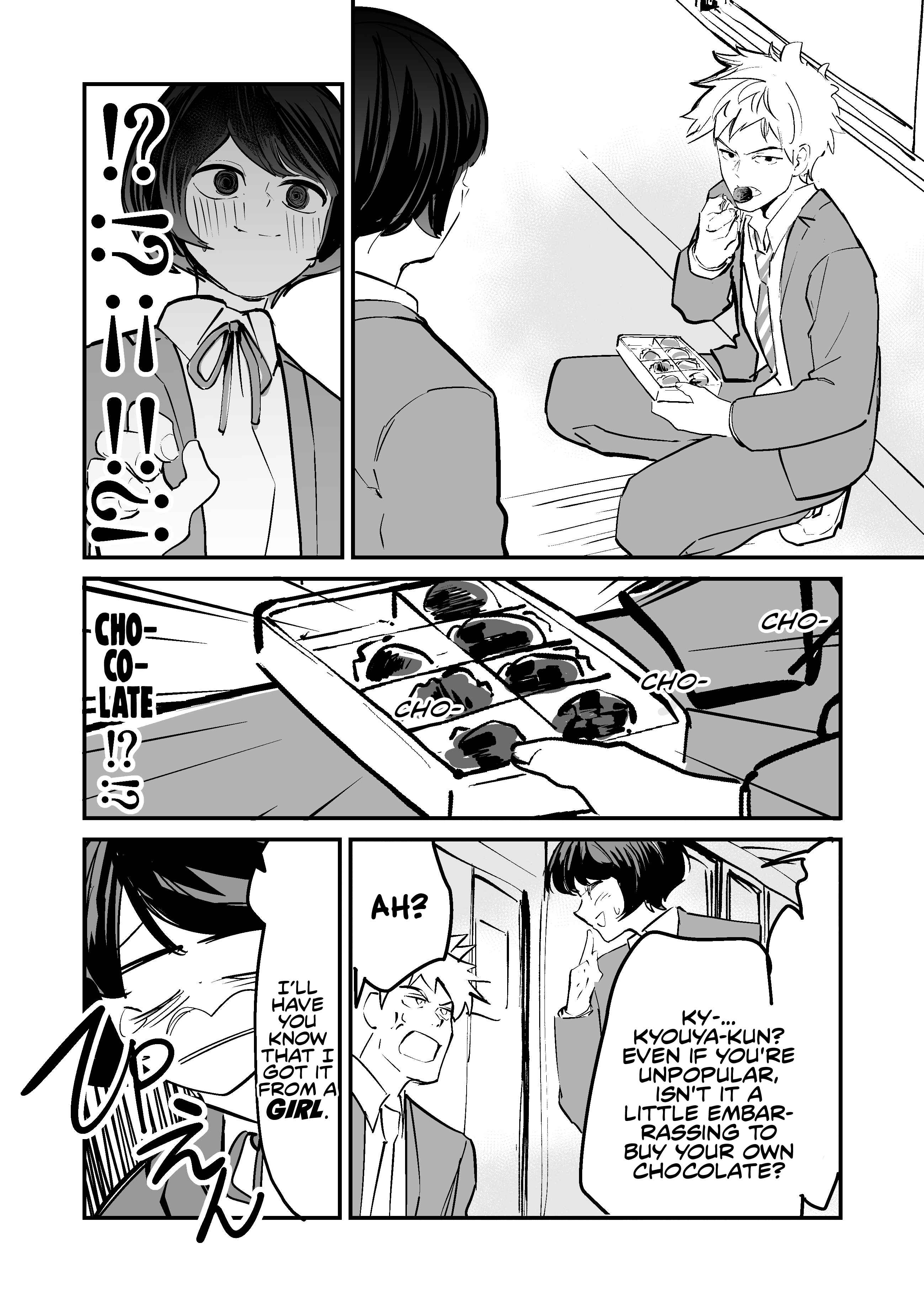Page 2 Chapter 1 The Valentines Day of Two People Who Fight All the Time