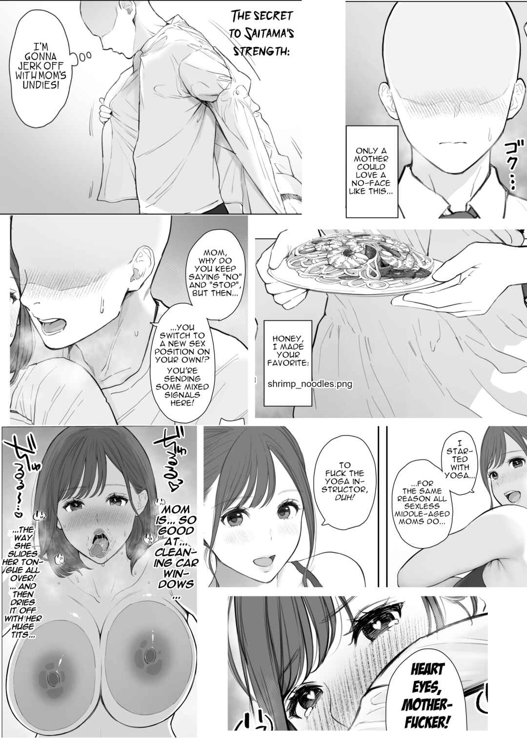 Page 34 Chapter 1 Daisuki na Kaa-san to Nakadashi Boshi Soukan