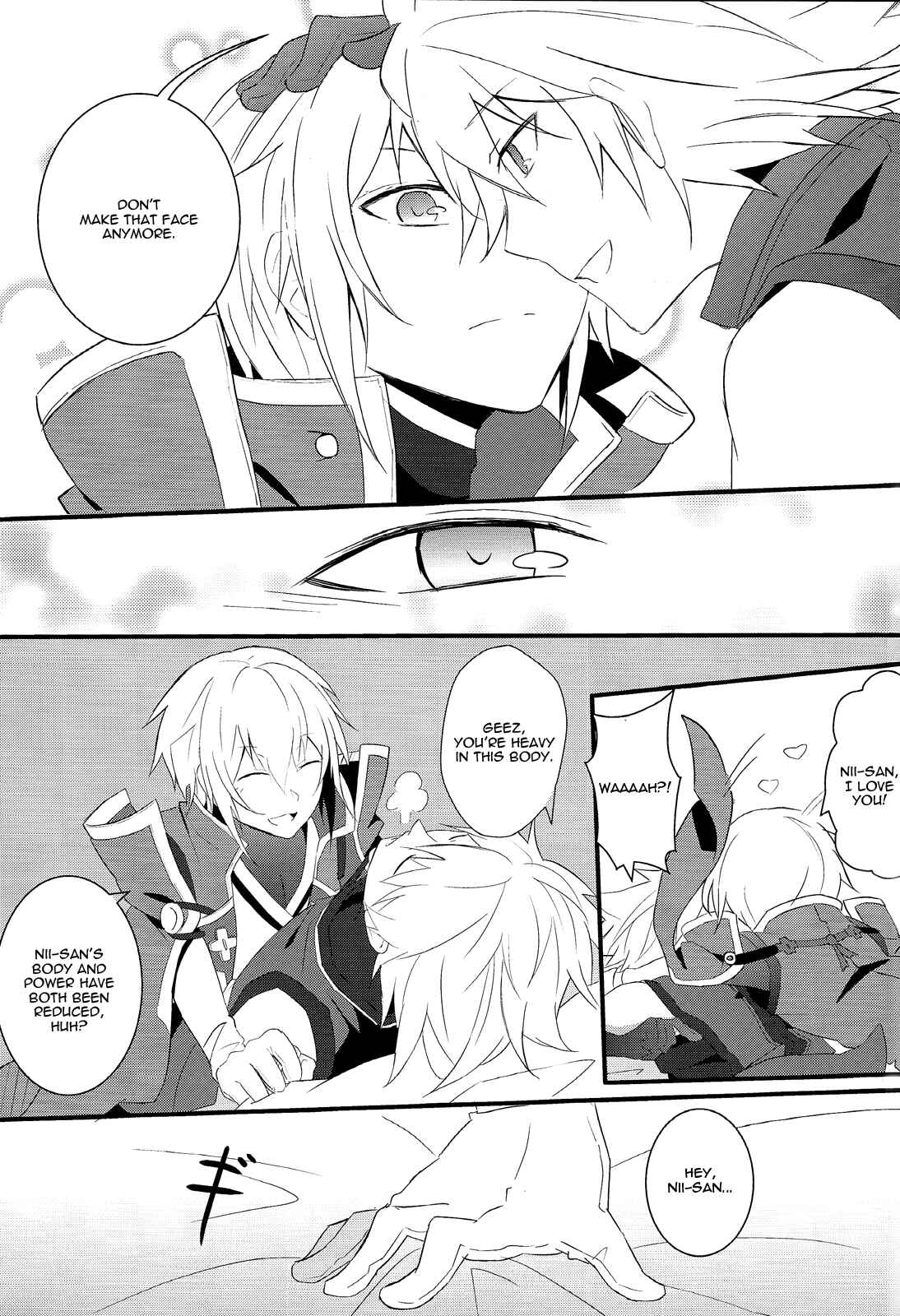 Page 10 Chapter Unknown_7872 Blazblue - Taking Back Time (Doujinshi)