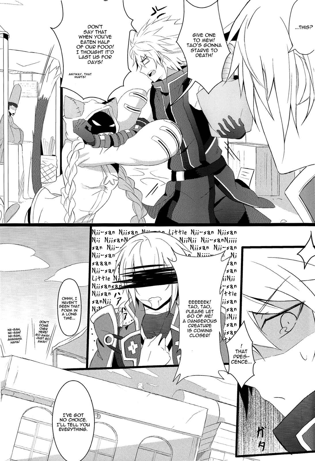 Page 4 Chapter Unknown_7872 Blazblue - Taking Back Time (Doujinshi)
