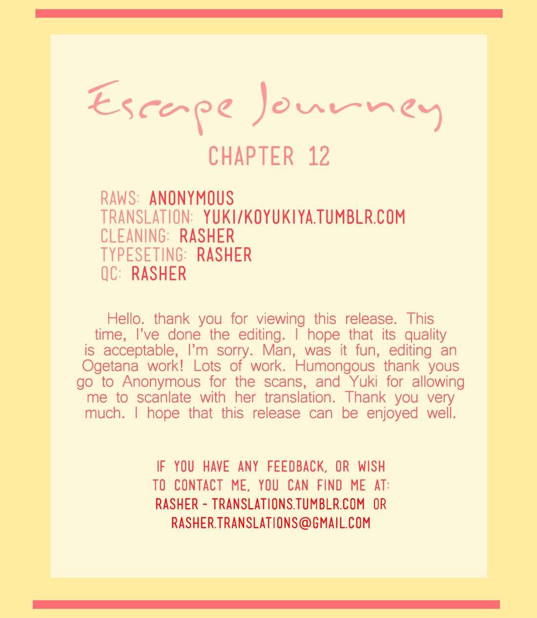 Page 44 Chapter 12 Escape Journey